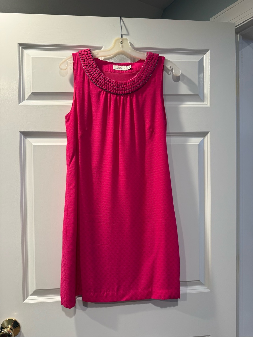 Vineyard Vines Hot Pink Sleeveless Dress